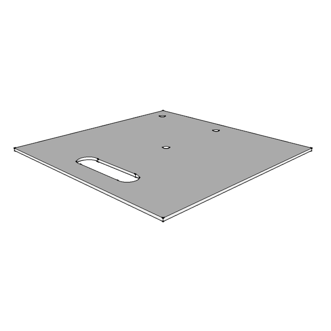 Base plate - 18 inch